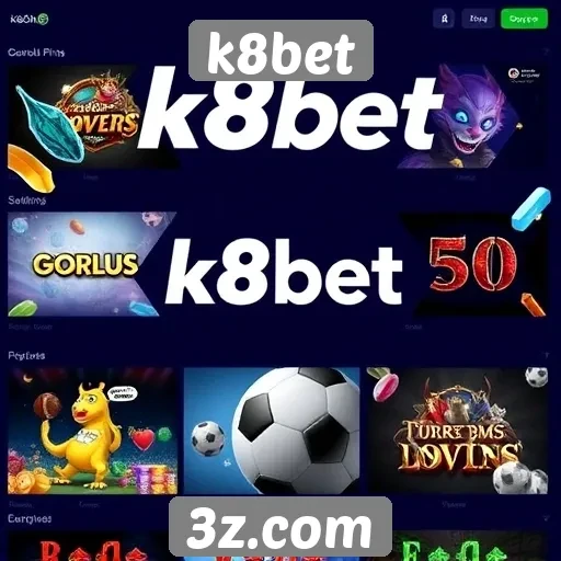 Principais jogos disponíveis no site k8bet