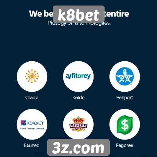 Métodos de pagamento aceitos no k8bet