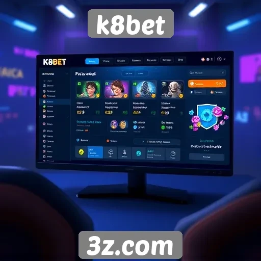 Avaliação da interface do usuário no k8bet