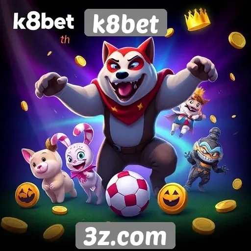 Variedade de jogos disponíveis na plataforma k8bet